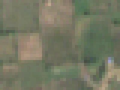 Sentinel-2 true-colour image of one field near Katol on 26 Dec 2025, each square 10 m